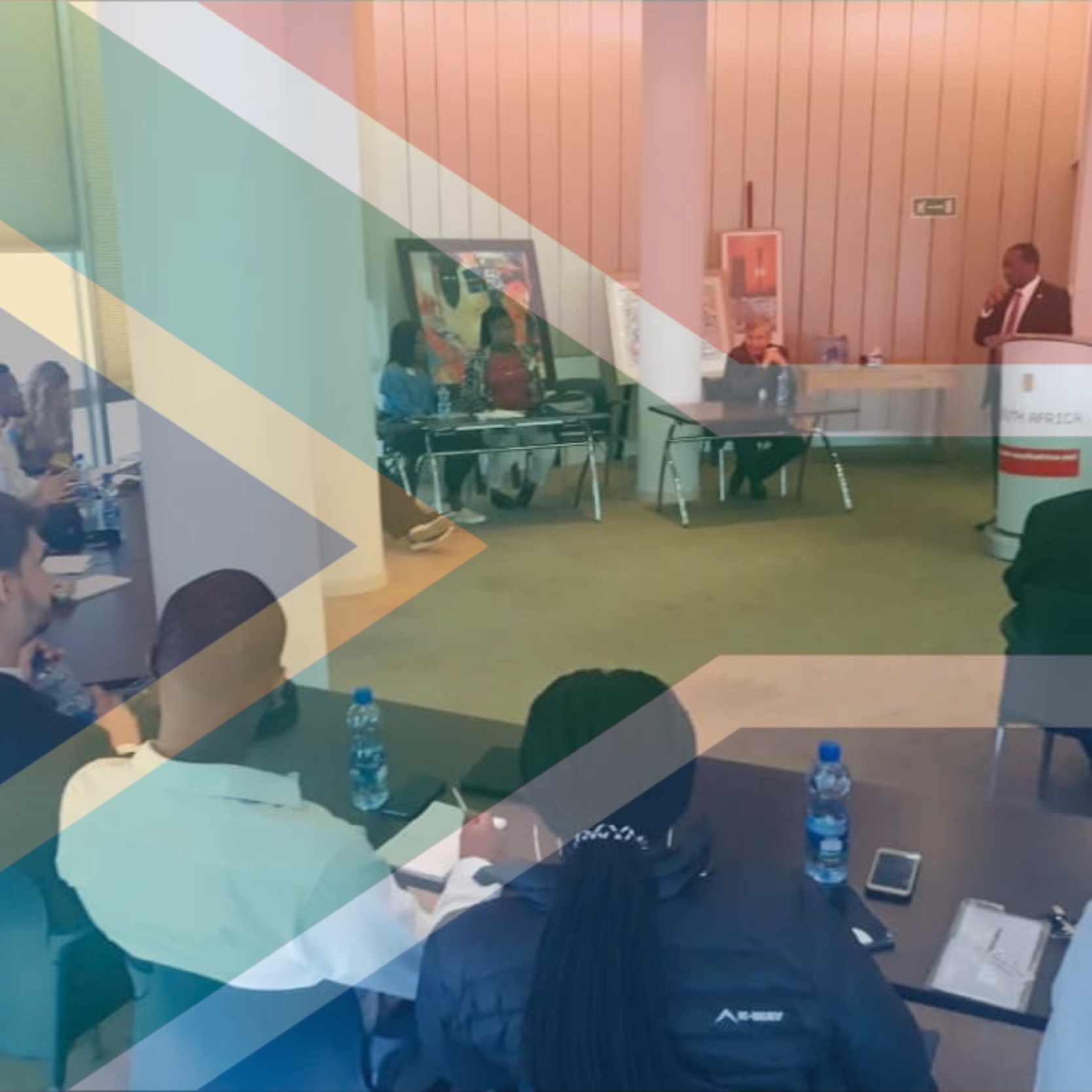 H.E Ambassador Xolisa Makaya briefs Abe Bailey Postgraduate Students from South Africa 29 November 2019 