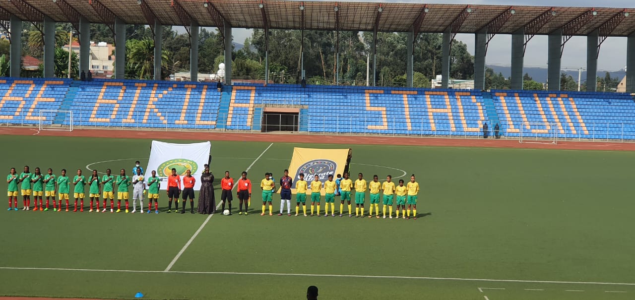 Congratulations to the South African under-17 Women’s National Football Team (Bantwana) who won 1-0 over the Ethiopian counterpart in a match that took place at Abebe Bikila Stadium in Addis Ababa on 01 May 2022.