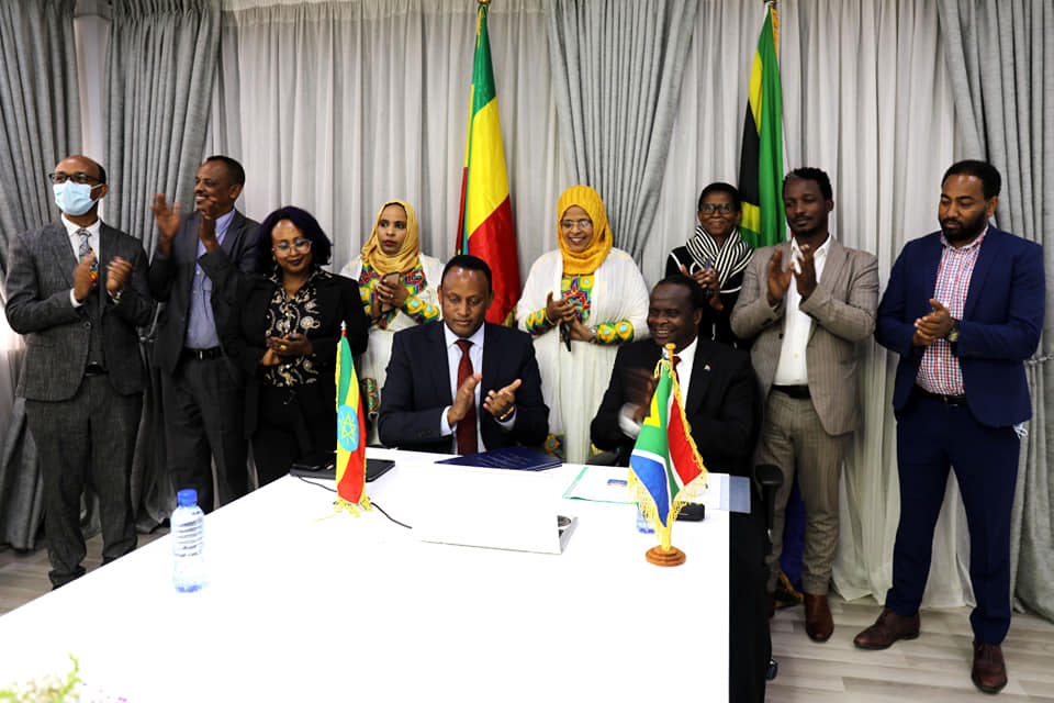 On 10 September 2021, H.E. Ambassador Edward Xolisa Makaya participated in a virtual signing ceremony of the Memorandum of Understanding on the technological and scientific cooperation between the Republic of South Africa and the Federal Democratic Republic of Ethiopia