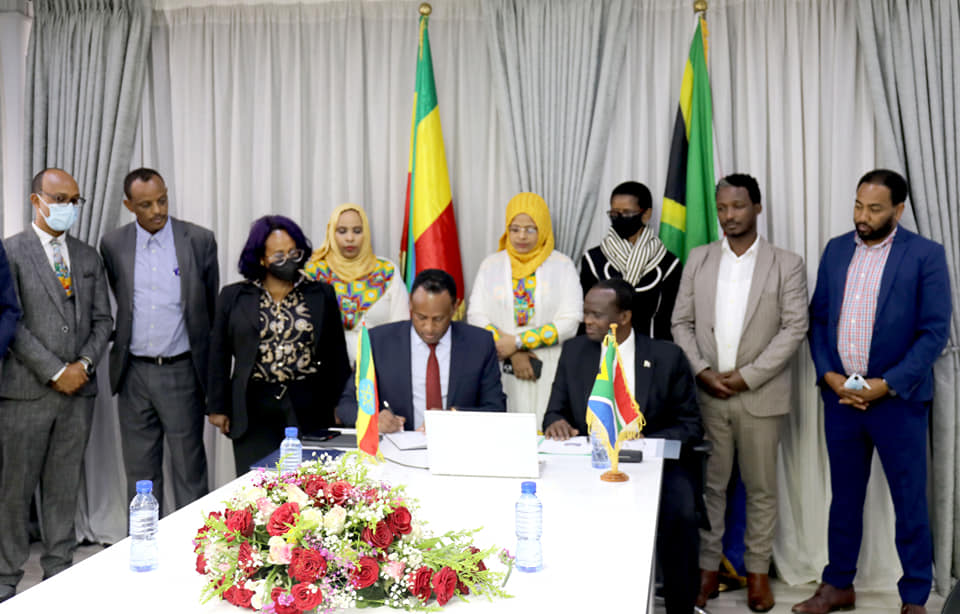 On 10 September 2021, H.E. Ambassador Edward Xolisa Makaya participated in a virtual signing ceremony of the Memorandum of Understanding on the technological and scientific cooperation between the Republic of South Africa and the Federal Democratic Republic of Ethiopia